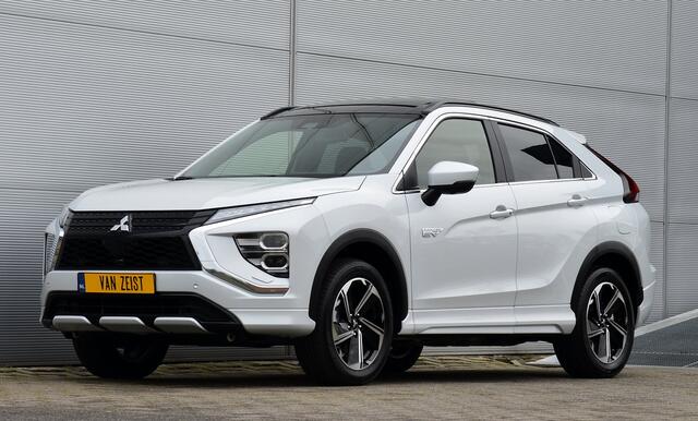 Mitsubishi ECLIPSE Cross PHEV 2.4 INSTYLE 4WD | PLUG IN HYBRID | V2H | SoH 88% | FULL OPTIONS | SCHUIFDAK | ADAPTIEF CRUISE | LEDER | TREKHAAK 1500KG | FABRIEKSGARANTIE TOT 19-12-2030* | ALL IN RIJKLAARPRIJS