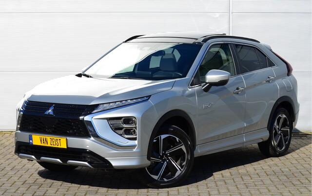 Mitsubishi ECLIPSE Cross PHEV 2.4 INSTYLE 4WD | PLUG IN HYBRID | SoH 87% | V2H | FULL OPTIONS | LEDER | PANORAMADAK | ADAPTIEF CRUISE | ALL SEASON BANDEN | TREKHAAK 1500KG | DODEHOEK ASSISTENT | 360 CAMERA | FABRIEKSGARANTIE TOT 24-11-20