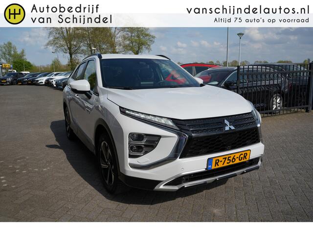 Mitsubishi ECLIPSE Cross 2.4 PHEV Intense+ CAMERA - NAVI - CARPLAY / ANDROID - LEDER/ALCANTARA - STOELVERWARMING - TREKHAAK - PDC V+A - 18INCH LMV - DAB - CRUISE - CLIMA - PRIVACYGLAS - CHROOM - KEYLESS - ELEKTR STOEL