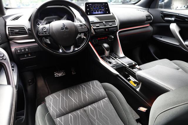 Mitsubishi ECLIPSE Cross 1.5 DI-T Black Edition TREKHAAK-AFN STOELVERW. CARPLAY CAMERA LANE-ASSIST DAB CRUISE CLIMA 2XPDC 18''LMV NAP