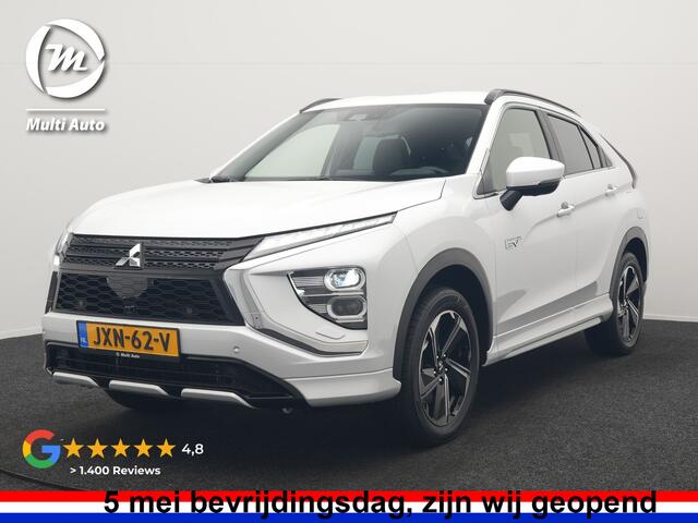 Mitsubishi ECLIPSE Cross 2.4 Intense+ PHEV 188pk Dealer O.H. | Trekhaak Afn. | Adaptive Cruise | 360 Camera | Alcantara Sportstoelen & Stuur Verwarmd | Keyless | Blis | Navigatie | DAB | Plug In Hybrid