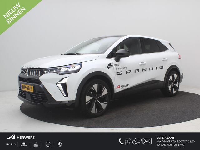 Mitsubishi GRANDIS 1.8 HEV Instyle AUTOMAAT / 8 jaar fabrieksgarantie / Elektrochromatisch glazen panoramadak / Google Assistent / Stuurwiel- en Stoelverwarming voor / Adaptieve Cruise Control / Verwarmde Voorruit / Climate Control / Keyless Entry & Start / Elektrisch Verst