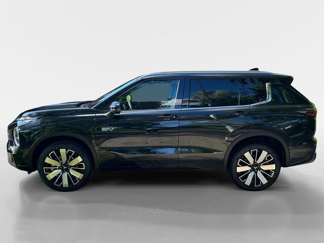 Mitsubishi OUTLANDER 2.4 PHEV Instyle+ Apple Carplay/Android Auto , achterbank verwarmd , elektrisch glazen panorama-dak , cruise control adaptief , elektrisch verstelb. bestuurdersstoel met geheugen , elektrisch bedienbare achterklep met sensorsturing , luxe lederen bekledin