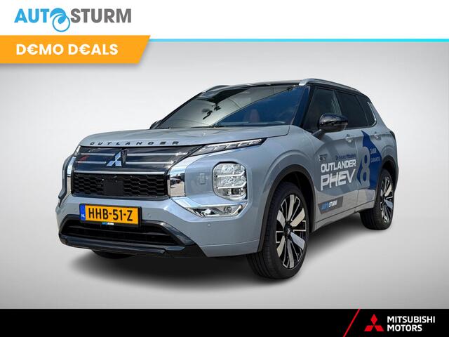 Mitsubishi OUTLANDER 2.4 PHEV Instyle+ | Panoramadak | Nappa Leder | Premium Audio | Stoelventilatie + -Verwarming | Head-Up Display | Geheugenstoel | Rijklaarprijs!