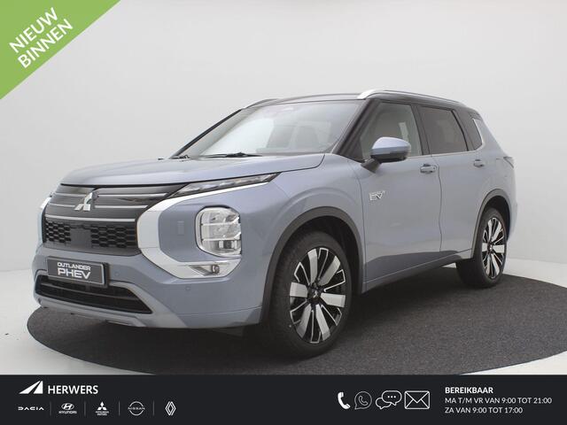 Mitsubishi OUTLANDER 2.4 PHEV Instyle+ / ¤4000,- Introductievoordeel / Rijklaarprijs / Elektrische Range 86 KM WLTP / 1600KG Trekgewicht / 8 Jaar Fabrieksgarantie / Two-Tone kleuren combinatie /