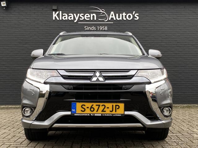 Mitsubishi OUTLANDER 2.0 PHEV Instyle+ 204 pk 4WD AUT. | navigatie | schuifdak | trekhaak | leder interieur | elektr. a. klep | stoel/stuurvw.