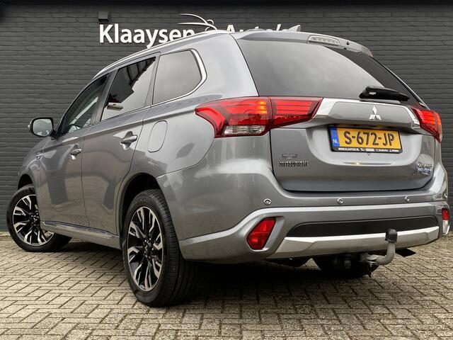 Mitsubishi OUTLANDER 2.0 PHEV Instyle+ 204 pk 4WD AUT. | navigatie | schuifdak | trekhaak | leder interieur | elektr. a. klep | stoel/stuurvw.