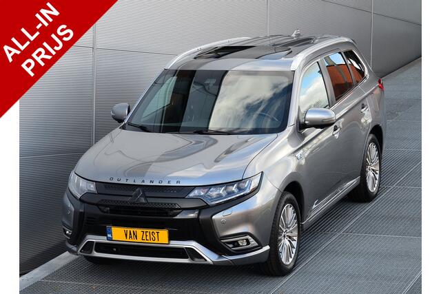 Mitsubishi OUTLANDER PHEV 2.4 INSTYLE 4WD | PLUG IN HYBRID | FULL OPTIONS | SoH 85 % | SCHUIFDAK | ADAPTIEF CRUISE | TREKHAAK 1500KG | FABRIEKSGARANTIE TOT 21-01-2029* | ALL IN RIJKLAARPRIJS