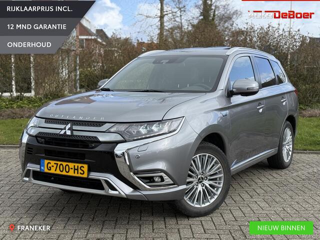Mitsubishi OUTLANDER 2.4 PHEV Instyle Pano | Leder | 360 Camera | Nieuwstaat!