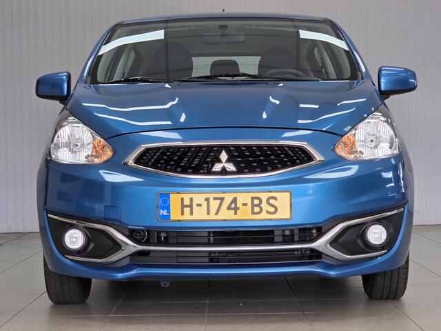 Mitsubishi SPACE STAR 1.0 Cool+ /Airco! /Elek. pakket /C.V. afstand /Radio-CD AUX /Isofix /Dagrijverl. /Dakspoiler /Bumpers in kleur.