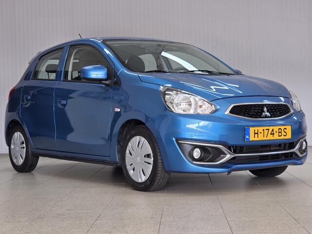Mitsubishi SPACE STAR 1.0 Cool+ /Airco! /Elek. pakket /C.V. afstand /Radio-CD AUX /Isofix /Dagrijverl. /Dakspoiler /Bumpers in kleur.