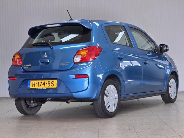 Mitsubishi SPACE STAR 1.0 Cool+ /Airco! /Elek. pakket /C.V. afstand /Radio-CD AUX /Isofix /Dagrijverl. /Dakspoiler /Bumpers in kleur.