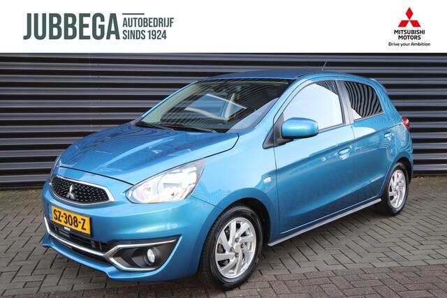 Mitsubishi SPACE STAR 1.0 Intense Airco, 71 pk, Orig. NL, Lederen stuurwiel