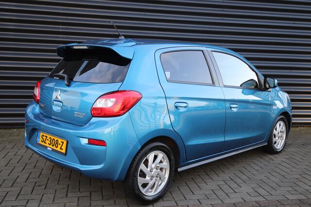 Mitsubishi SPACE STAR 1.0 Intense Airco, 71 pk, Orig. NL, Lederen stuurwiel