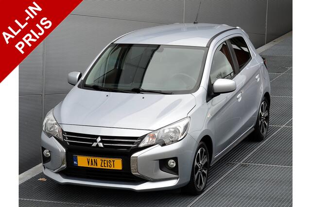 Mitsubishi SPACE STAR 1.2 DYNAMIC CVT CLEARTEC | HOGE ZIT | AUTOMAAT | CRUISE CONTROL | CAMERA | 15'' LICHTMETAAL | ALL SEASON BANDEN | FABRIEKSGARANTIE TOT 26-01-2030* | ALL IN RIJKLAARPRIJS
