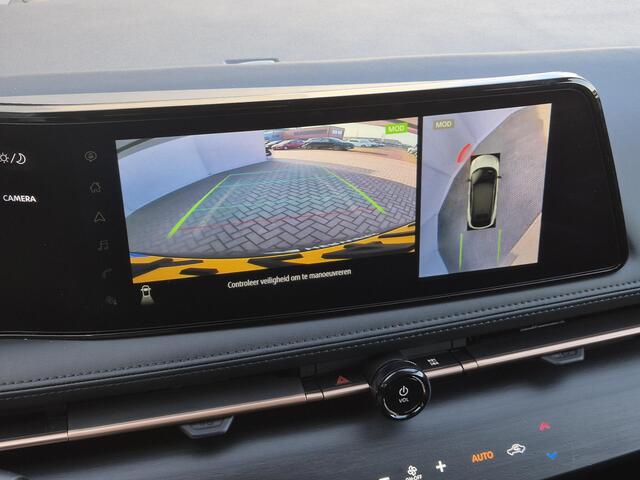 Nissan Ariya Advance 66 kWh Automaat / Accu SOH 99% / Fabrieksgarantie tot 02-2027 / CCS snelladen / Elektrische achterklep / Stuur-& Stoel verwarming / Adaptief cruise control / 360 camera / warmtepomp / Apple Carplay Android Auto /