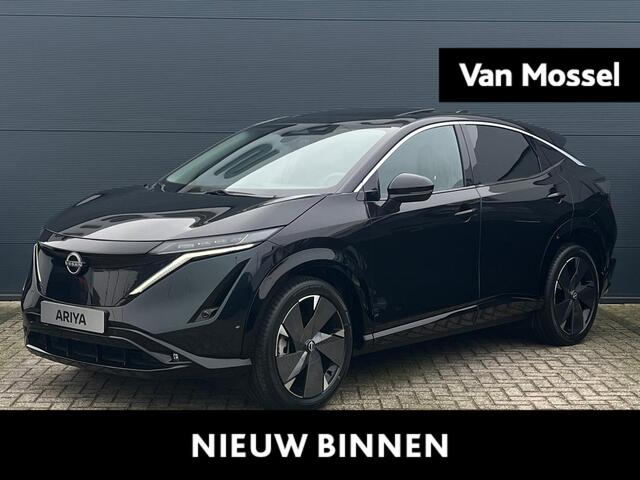 Nissan Ariya Evolve 87 kWh 242PK | Schuif-/Kanteldak | BOSE Audio | Head-Up Display | 20'' Inch Velgen | 360 Camera | Stoel- en Stuurverwarming | Apple CarPlay & Android Auto | Nieuw uit voorraad leverbaar!