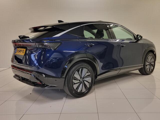 Nissan Ariya Evolve 66 kWh | SOH 98% | 22kW Lader | Panoramadak | BOSE Audio | Elektrische Achterklep |