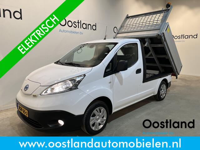Nissan E-NV200 Business 40 kWh Kipper / Veeg-Vuil-kipper / 100% Elektrisch / Airco / Cruise Control / Camera / Navigatie / 33.000 KM !!