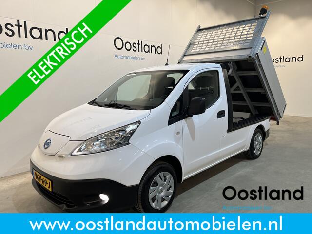 Nissan E-NV200 Optima 40 kWh Kipper / Veeg-Vuil-kipper / 100% Elektrisch / Airco / Cruise Control / Navigatie / 24.700 KM !!