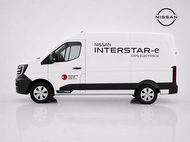 Nissan INTERSTAR Interstar-e L2H2 Limited 87 kWh | Camera | Trekhaak | Betonplex vloerplaat | Lat om Lat | Climate Control | Wielkastbescherming | Direct leverbaar