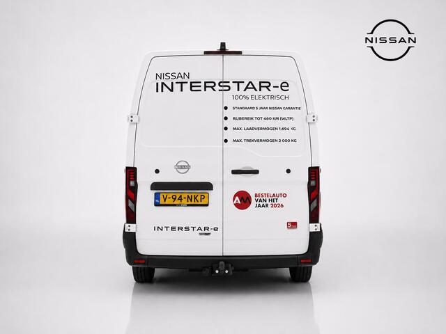 Nissan INTERSTAR Interstar-e L2H2 Limited 87 kWh | Camera | Trekhaak | Betonplex vloerplaat | Lat om Lat | Climate Control | Wielkastbescherming | Direct leverbaar