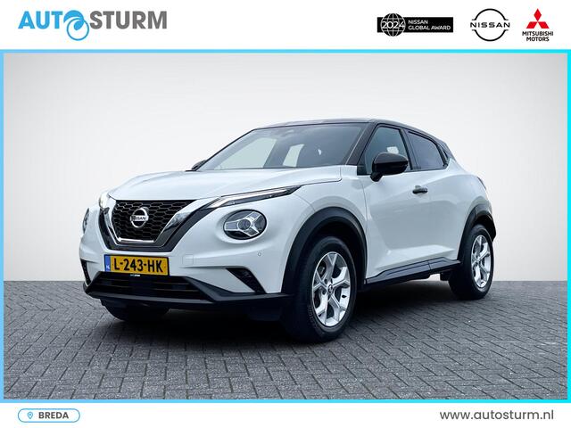 Nissan JUKE 1.0 DIG-T N-Connecta Parking Pack | Two-Tone Lakkleur | Navigatie | Camera | LED Koplampen | Apple Carplay/Android Auto | Rijklaarprijs!