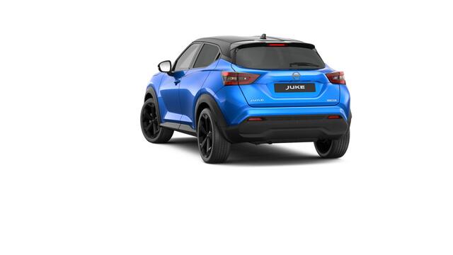 Nissan JUKE 1.6L DIG-T 143 Hybrid 6AT N-Design + Interior Pack + Light Cold Pack + Technology Pack | 17" Lichtmetalen velgen | 19" lichtmetalen velgen "Akari" | 7" TFT kleurendisplay