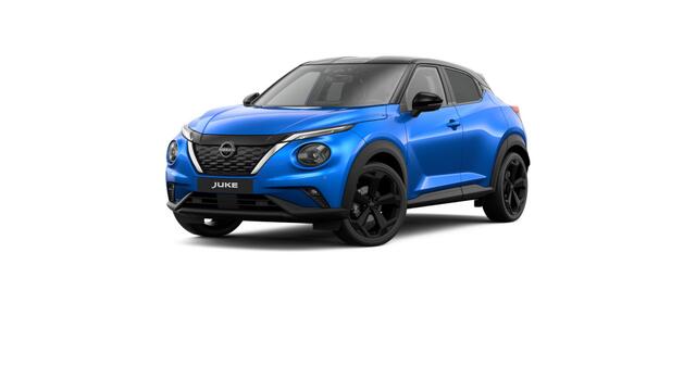 Nissan JUKE 1.6L DIG-T 143 Hybrid 6AT N-Design + Interior Pack + Light Cold Pack + Technology Pack | 17" Lichtmetalen velgen | 19" lichtmetalen velgen "Akari" | 7" TFT kleurendisplay