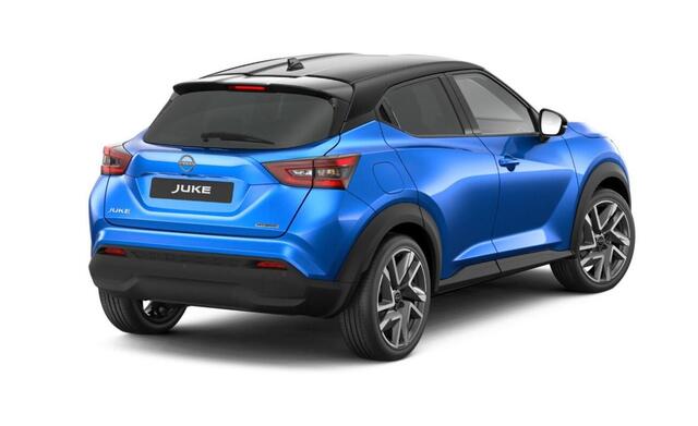Nissan JUKE Hybrid 145 N-Design | TWO-TONE | COLD PACK LIGHT | TECHNOLOGY PACK | ¤ 6.400,- VOORRAADKORTING |