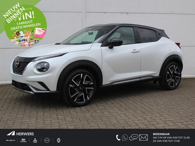 Nissan JUKE 1.6 Hybrid N-Design / ** ¤4.250,- Voorraadkorting **/ Nieuw uit voorraad leverbaar / Cold Pack / Technology Pack /