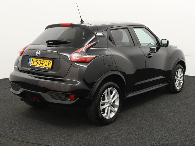Nissan JUKE 1.2 DIG-T S/S Connect Edition airco-autom, cruisec, navi, bleutooth, arijcam, lmvelg, tpms, mistlamp, aux/usb/ leuke eigenwijze auto met hoge instap en alle luxe