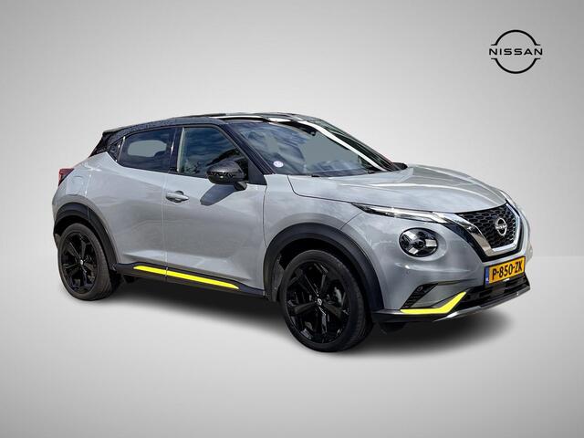 Nissan JUKE 1.0 DIG-T Kiiro | Trekhaak | Navigatie | Camera | 19'' Velgen | Stoelverwarming | Apple Carplay/Android Auto | LED Koplampen | Rijklaarprijs!
