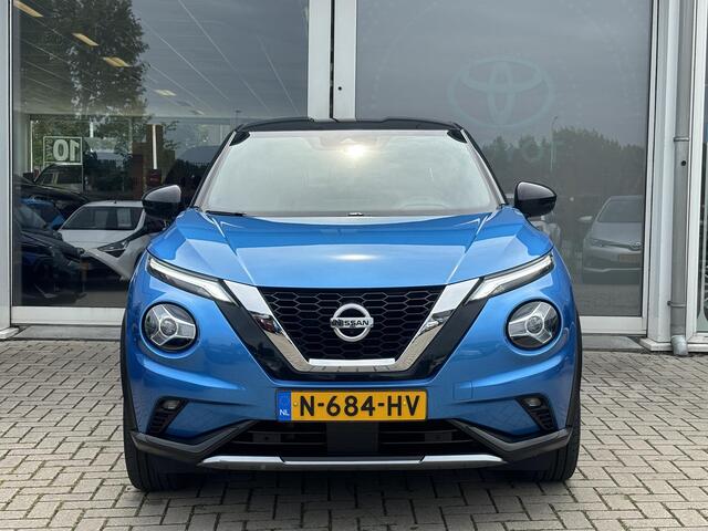 Nissan JUKE 1.0 DIG-T N-Design | Bose premium audio | Leder/Alcantara interieur | Trekhaak | Dodehoek assistent | 360 rondomzicht Camera | zeer compleet!