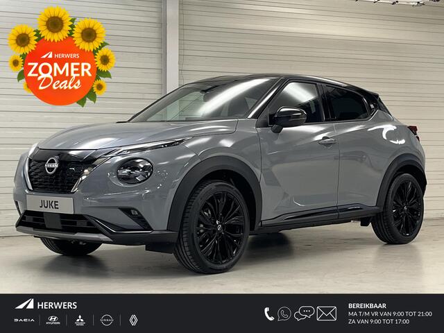 Nissan JUKE 1.6 Hybrid N-Sport / Stoelverwarming/Stuurverwarming / 360 Gradencamera / Adaptive Cruise Control / Navigatie /