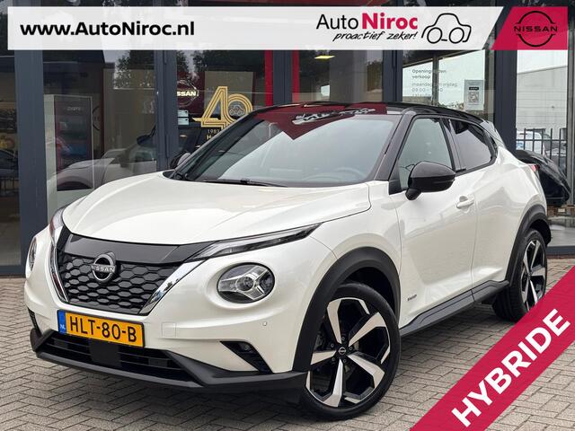 Nissan JUKE Hybrid 143 Tekna | AUTOMAAT | TWO-TONE | 19 INCH | 360 CAMERA | APPLE CARPLAY/ANDROID AUTO |