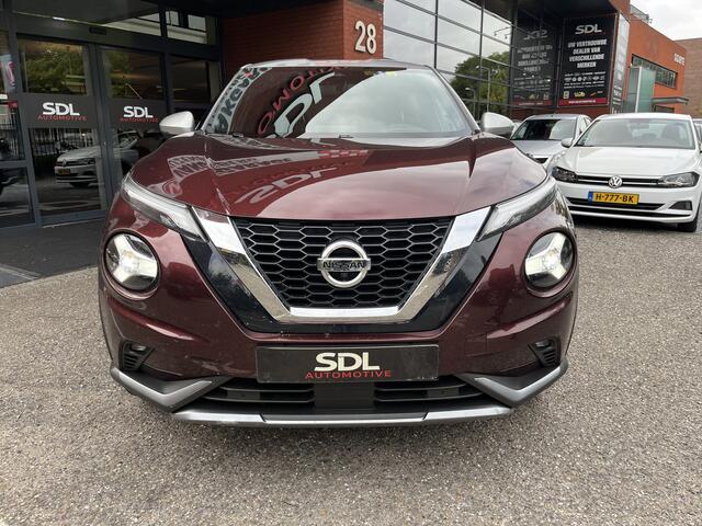 Nissan JUKE 1.0 DIG-T N-Design // ADAPT. CRUISE // BOSE AUDIO // LEDER-ALCANTARA // 360 CAMERA // DODEHOEK // NAVI+CARPLAY // KEYLESS //