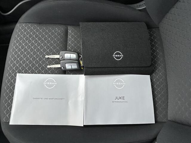 Nissan JUKE 1.0 DIG-T Acenta Handgeschakeld / Allseason banden / Apple carplay Android auto / Stoelverwarming / Achteruitrijcamera / Nissan Connect Navigatie / Cruise control / Climate control / Lichtmetalen wielen 17" /