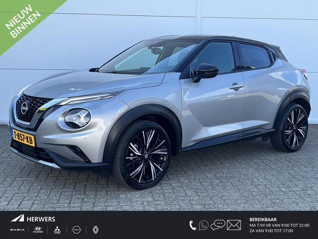 Nissan JUKE 1.0 DIG-T N-Design /autonomous Emergency Braking/ achteropkomend verkeer waarschuwing/ cruise control/ navigatiesysteem full map/
