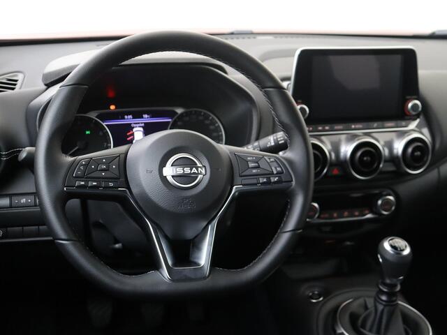 Nissan JUKE 1.0 DIG-T N-Connecta 114PK | Navigatie via telefoon | Achteruitrijcamera | Half-Lederen Bekleding | Climate Control | Apple CarPlay & Android Auto