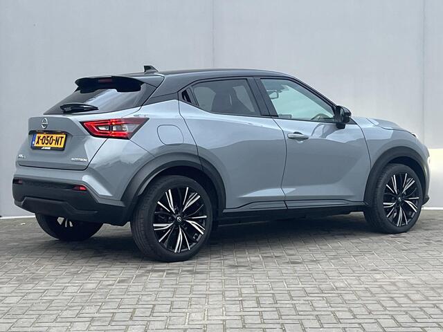 Nissan JUKE 1.0 DIG-T N-Design / 360° Camera / Adaptieve Cruise Control / Keyless Entry & Start / Apple Carplay & Android Auto / Navigatie full map / Climate Control / Alcantara Bekleding / Sportstoelen /