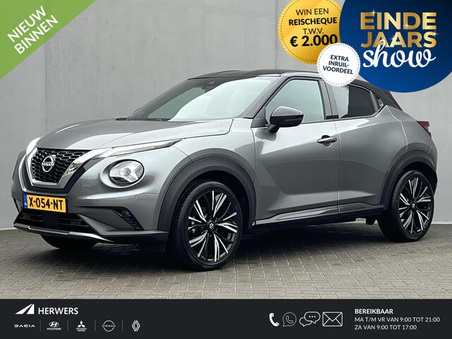 Nissan JUKE 1.0 DIG-T N-Design / 360° Camera / Apple Carplay & Android Auto / Adaptieve Cruise Control / Keyless Entry & Start / Navigatie full map / Climate Control / Parkeersensoren voor en achter / Dodehoek Detectie