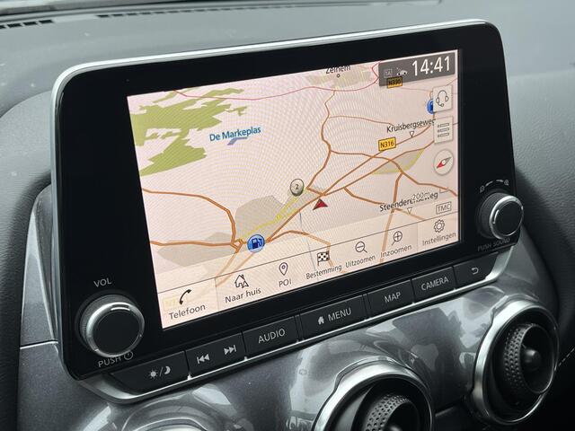 Nissan JUKE 1.0 DIG-T N-Design / 360° Camera / Apple Carplay & Android Auto / Adaptieve Cruise Control / Keyless Entry & Start / Navigatie full map / Climate Control / Parkeersensoren voor en achter / Dodehoek Detectie