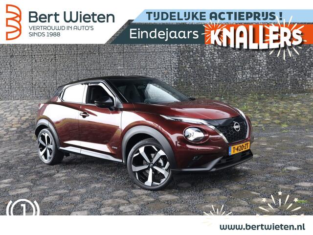 Nissan JUKE 1.6 Hybride Tekna | Geen import | Luxe uitvoering | Leer | Two T