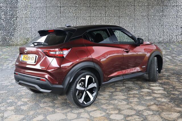 Nissan JUKE 1.6 Hybride Tekna | Geen import | Luxe uitvoering | Leer | Two T