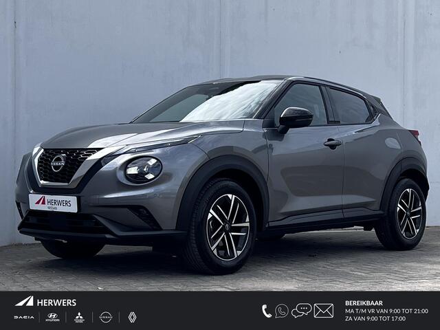 Nissan JUKE 1.0 DIG-T N-Connecta Automaat / Dealer onderhouden / Stuur-, stoel- en voorruitverwarming / Camera / Navigatie / Apple Carplay Android Auto / 17" LM wielen /