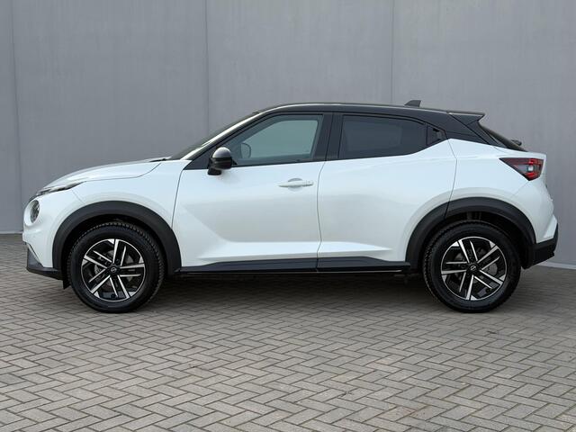 Nissan JUKE 1.0 DIG-T DCT N-Connecta Automaat / Fabrieksgarantie tot 05-2028 / Camera / Navigatie / Stoel & Stuurwiel verwarming / Apple Carplay & Android Auto / DAB / All Season Banden /