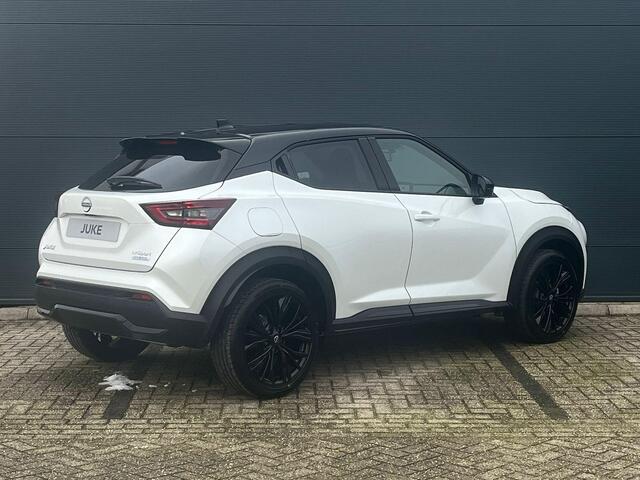 Nissan JUKE 1.6 Hybrid N-Sport 143PK | Automaat | 360 Camera | Adaptieve Cruise Control | Stoel,- Stuur en Voorruitverwarming | Dodehoekdetectie | Apple CarPlay & Android Auto | Nieuw uit voorraad leverbaar!