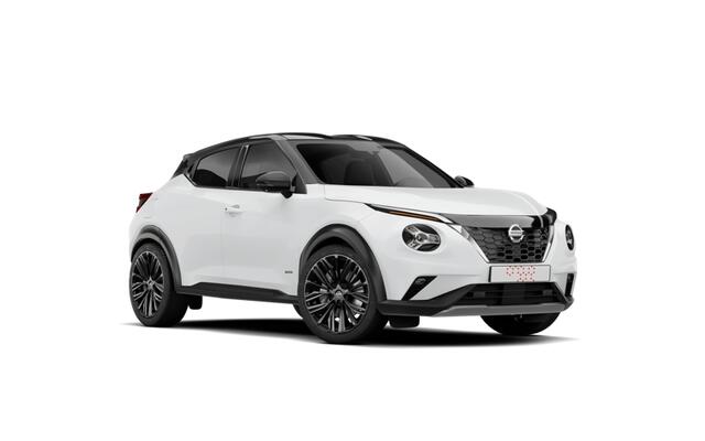 Nissan JUKE N-Design Enigma Black + Cold Pack Hybrid 143 | 17" Lichtmetalen velgen | 19" lichtmetalen velgen "Akari" | 7" TFT kleurendisplay