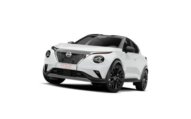 Nissan JUKE N-Design Enigma Black + Cold Pack Hybrid 143 | 17" Lichtmetalen velgen | 19" lichtmetalen velgen "Akari" | 7" TFT kleurendisplay